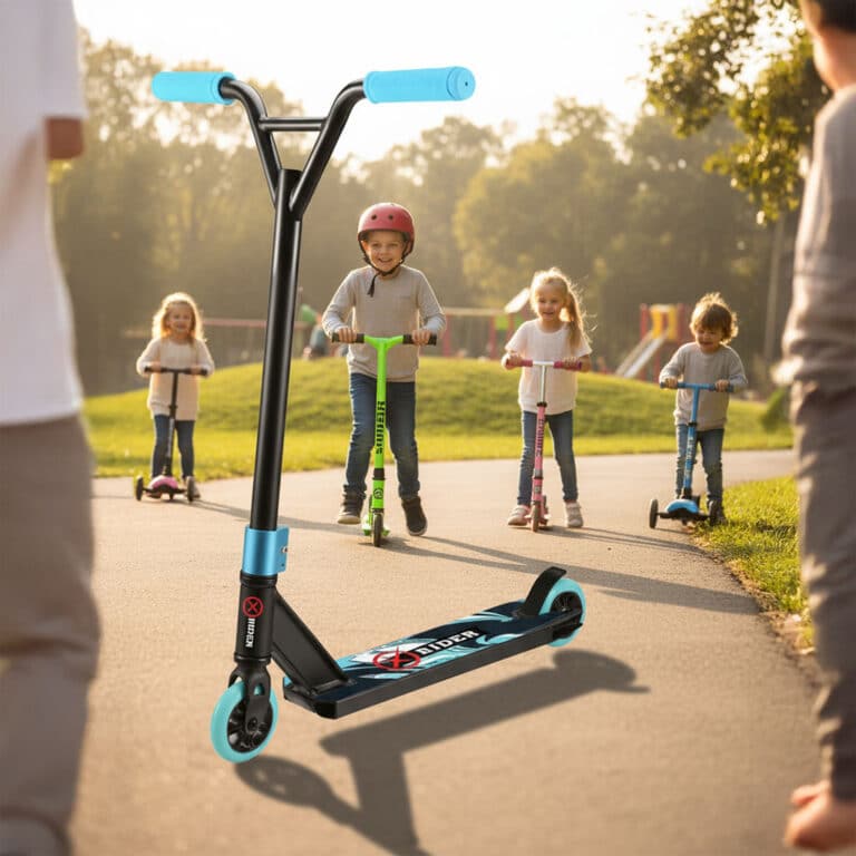 קורקינט לילדים פרו אקס מקצועי בצבע כחול