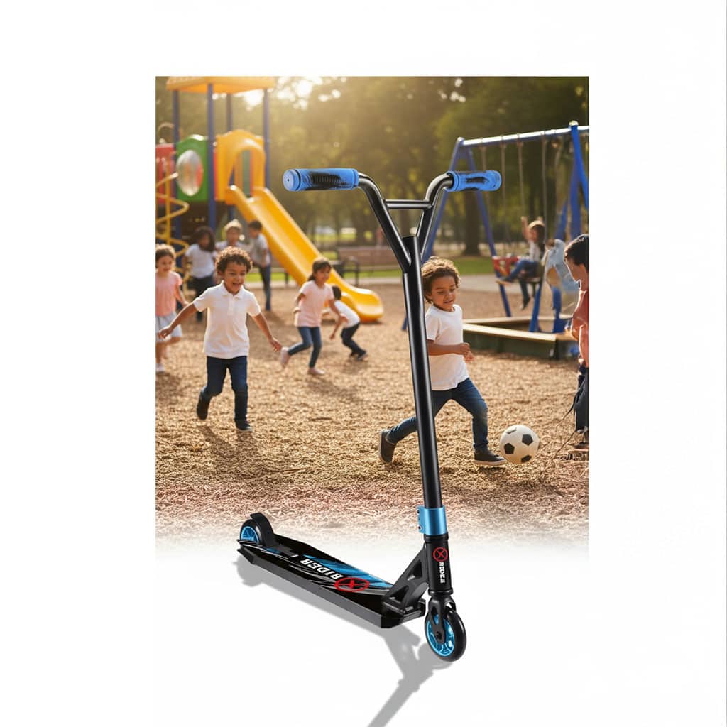 קורקינט פעלולים מקצועי X-Rider בצבע כחול | קורקינט לילדים קורקינט פעלולים מקצועי X-Rider בצבע כחול | קורקינט לילדים – תמונה 1