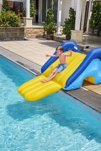 ⁦מגלשה מתנפחת לבריכה הביתית⁩ – תמונה ⁦2⁩