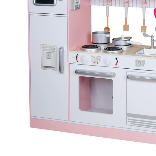 ⁦מטבח עץ לילדים ורוד – דגם רעות⁩ – תמונה ⁦2⁩