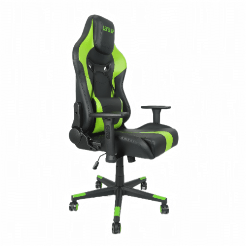 כיסא גיימינג LEVEL UP בצבע ירוק – לנוחות מקסימלית ולביצועים מושלמים!