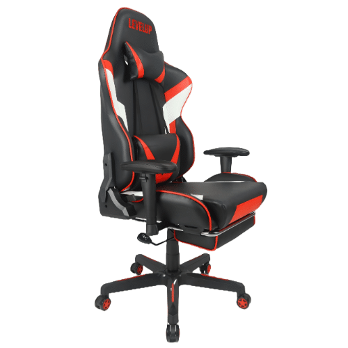 ⁦כיסא גיימינג אדום שחור עם שילוב אדום⁩ – תמונה ⁦4⁩