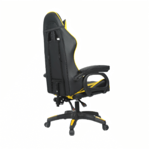 כיסא גיימינג LEVEL UP בצבע צהוב – חוויית ישיבה מנצחת!