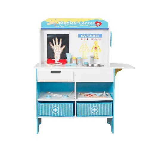 ⁦עמדת רופא מעץ לילדים⁩ – תמונה ⁦3⁩