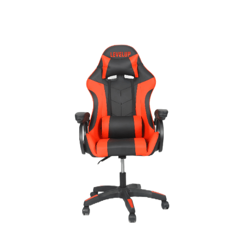 ⁦כיסא גיימינג ארגונומי שחור עם שילוב אדום⁩ – תמונה ⁦2⁩