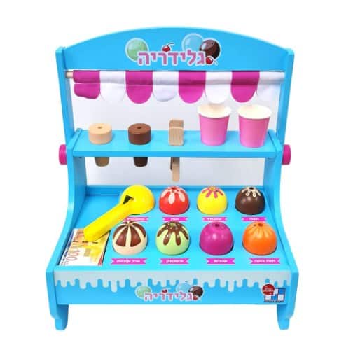 ⁦דוכן גלידה מעץ לילדים⁩ – תמונה ⁦2⁩