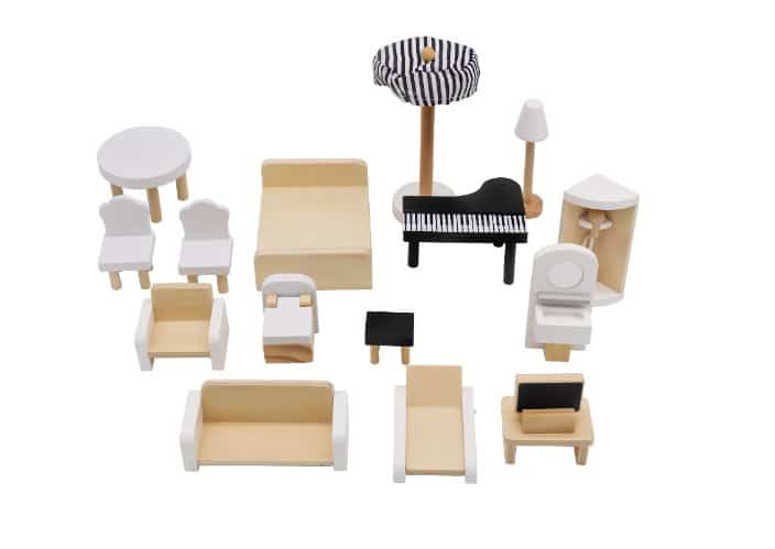 ⁦בית בובות לילדים | דגם אמיליה⁩ – תמונה ⁦2⁩