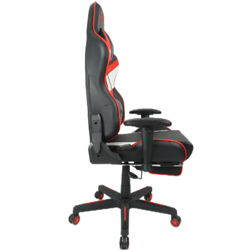 ⁦כיסא גיימינג אדום שחור עם שילוב אדום⁩ – תמונה ⁦3⁩