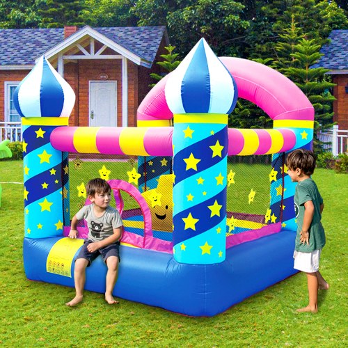 ⁦מתקן קפיצה מתנפח ענק – טירת הכוכבים⁩ – תמונה ⁦5⁩