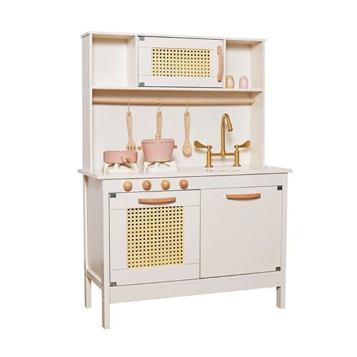 ⁦מטבח אלקטרוני לירון מעץ לילדים⁩ – תמונה ⁦4⁩