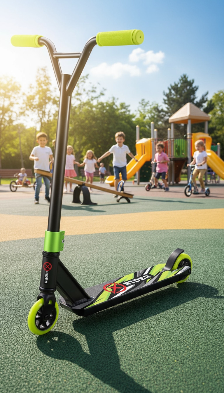 ⁦קורקינט פרו אקס מקצועי בצבע ירוק | קורקינט לילדים⁩ – תמונה ⁦2⁩