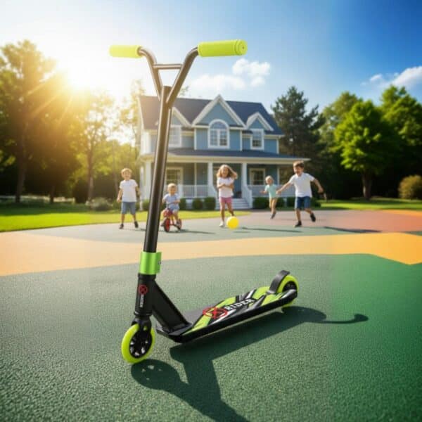 קורקינט פרו אקס מקצועי בצבע ירוק | קורקינט לילדים