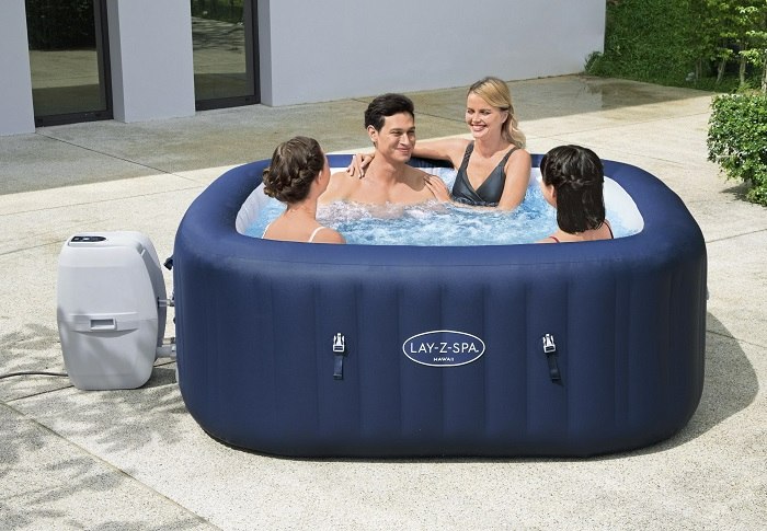 ⁦ג'קוזי מתנפח |  דגם 60021 Airjet  | הוואי | Bestway⁩ – תמונה ⁦2⁩