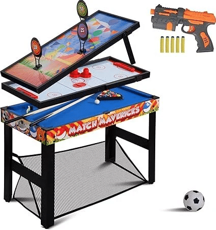 YRZ שולחן משחק רב-תכליתי למשחקי ספורט ביתיים