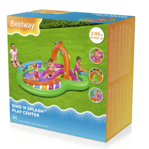 בריכת פעילות לקטנטנים | מתנפח רטוב | מקט 53117| Bestway