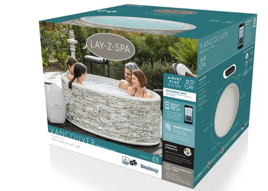 ג'קוזי מתנפח | דגם 60027 Airjet | ונקובר | Bestway