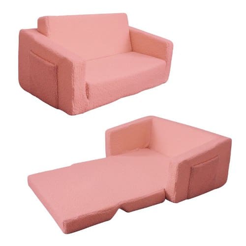 ספה נפתחת לילדים ורודה | בוואקום | מקט SAPAP ספה נפתחת לילדים ורודה | בוואקום | מקט SAPAP – תמונה 1