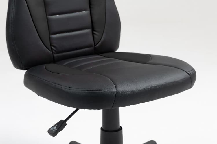 ⁦כיסא תלמיד ארגונומי לנוער בצבע שחור | מק"ט: S301-BB | LEVEL UP⁩ – תמונה ⁦3⁩