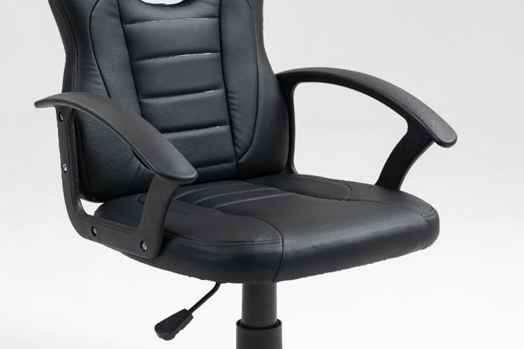 ⁦כיסא תלמיד ארגונומי לנוער עם ידיות בצבע שחור | מק"ט: 301A-BB | LEVEL UP⁩ – תמונה ⁦5⁩