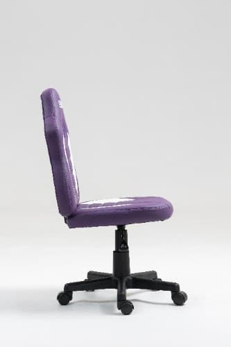 ⁦כיסא תלמיד ארגונומי לנוער בצבע סגול ולבן| מקט LEVEL UP | S301-PW1⁩ – תמונה ⁦5⁩