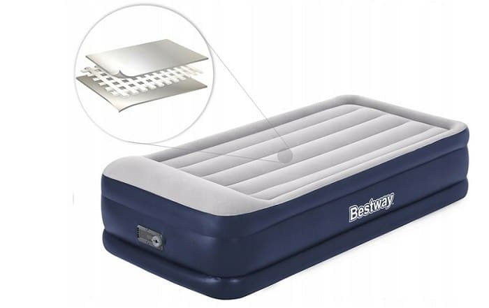 ⁦מזרן מתנפח יחיד עם משאבה מובנית INDOOR airbeds דגם Twin 67628 מבית BESTWAY⁩ – תמונה ⁦4⁩