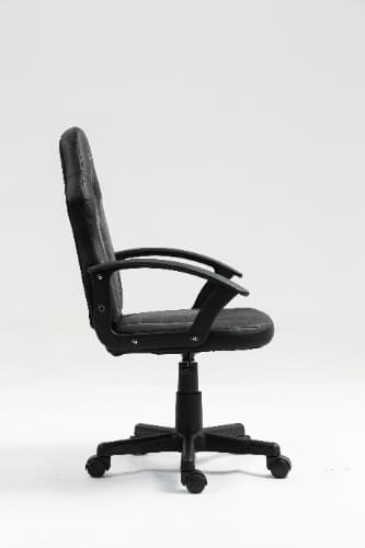 ⁦כיסא תלמיד ארגונומי לנוער עם ידיות בצבע שחור ואפור | מק"ט: 301A-BG2 | LEVEL UP⁩ – תמונה ⁦5⁩