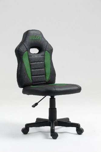 ⁦כיסא תלמיד ארגונומי לנוער בצבע שחור וירוק | מק"ט: S301-BG2 | LEVEL UP⁩ – תמונה ⁦4⁩