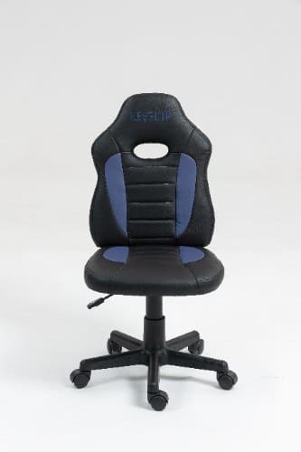 ⁦כיסא תלמיד ארגונומי לנוער בצבע שחור וכחול | מק"ט: S301-BBL | LEVEL UP⁩ – תמונה ⁦3⁩