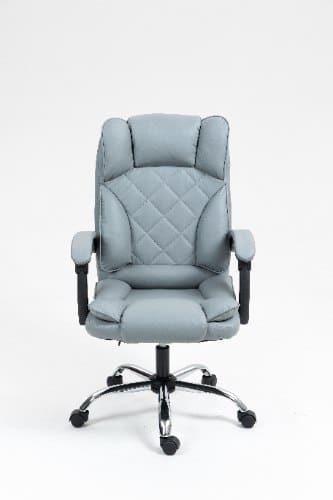 כיסא מנהלים ארגונומי יוקרתי עם ידיות בצבע אפור| מקט - E901GRA Y