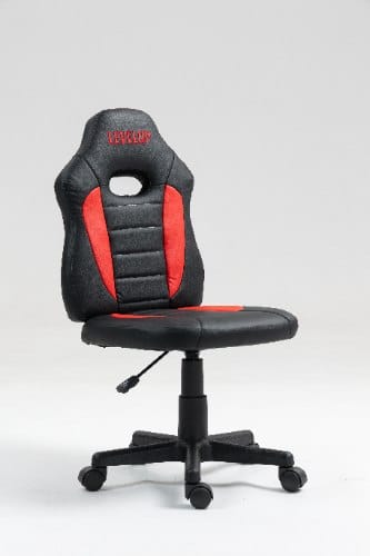 כיסא תלמיד ארגונומי לנוער בצבע שחור ואדום | מק"ט: S301-BR | LEVEL UP