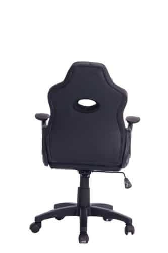 ⁦כיסא גיימינג לילדים ארגונומי עד גיל 10 עם ידיות דגם כריש בצבע שחור וכתום| מקט LEVEL UP SHARK |G5120⁩ – תמונה ⁦3⁩