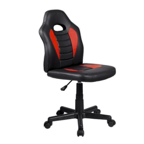 כיסא תלמיד ארגונומי לנוער בצבע שחור ואדום | מק"ט chairbr