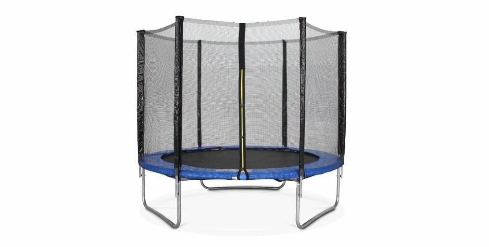 טרמפולינה + סולם 10 פיט | 305 ס"מ בצבע כחול | JUMPY JUMP | מק"ט OSA305 טרמפולינה גדולה לגינה