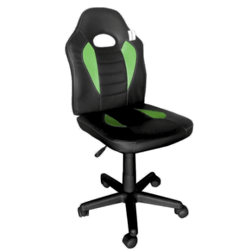 כיסא תלמיד ארגונומי לנוער בצבע שחור וירוק | מק"ט chairbg