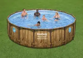 ⁦בריכה עגולה אולטרה + פילטר 1500+סולם+ כיסוי+חלונות -רטאן |549X122 ס"מ| מקט56977| BESTWAY⁩ – תמונה ⁦10⁩