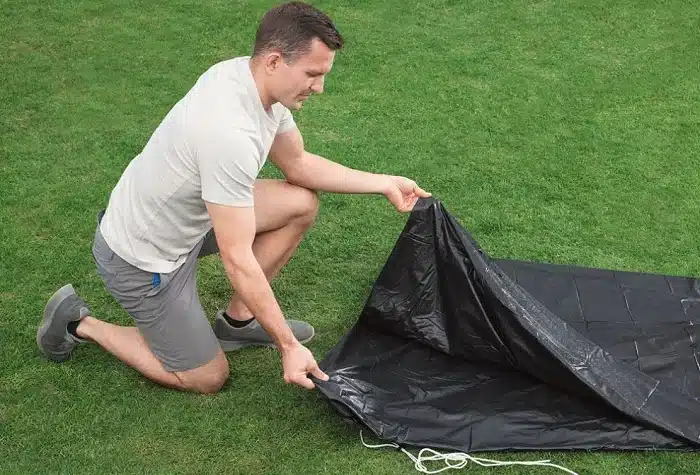 ⁦כיסוי לבריכה מלבנית | 282X196X84 PVC ס"מ | מקט 58442⁩ – תמונה ⁦2⁩