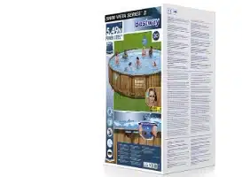 ⁦בריכה עגולה אולטרה + פילטר 1500+סולם+ כיסוי+חלונות -רטאן |549X122 ס"מ| מקט56977| BESTWAY⁩ – תמונה ⁦12⁩