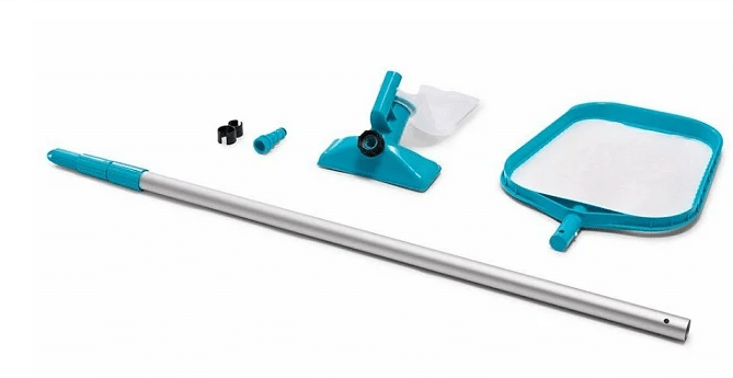 ⁦ערכת ניקוין לבריכה הביתית הכוללת שואב+ רשת שטוחה + מוט | מקט 28002| INTEX⁩ – תמונה ⁦2⁩