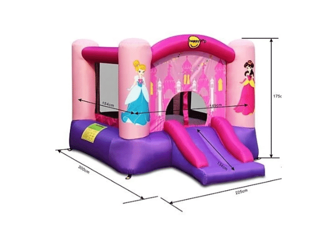 ⁦9201P מתקן קפיצה נסיכה-Princess-הפי הופ-Happy Hop⁩ – תמונה ⁦3⁩