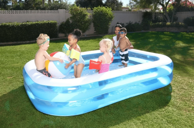 ⁦בריכה מלבנית מתנפחת | 54006 | Bestway | 262*175*51⁩ – תמונה ⁦2⁩