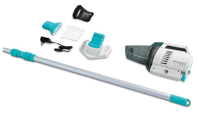 ⁦שואב נטען ZR200 לניקוי קרקעית הבריכה הביתית | מקט 28628| INTEX⁩ – תמונה ⁦3⁩