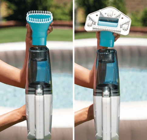 ⁦שואב נטען ZR100 לניקוי קרקעית הבריכה הביתית | מקט 28626| INTEX⁩ – תמונה ⁦2⁩