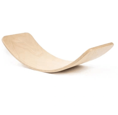 ⁦קשת איזון מונטסורית מעץ לילידים לשיפור תנועה ואיזון | מקט W01D028⁩ – תמונה ⁦2⁩