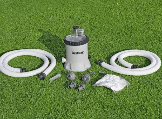 ⁦משאבת סינון מים 2025 + צמר | זרימת מים של 5678 ליטר/1500 גלון בשעה |מקט 58870 | BESTWAY⁩ – תמונה ⁦6⁩