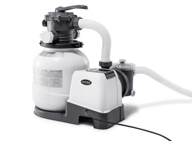 ⁦משאבה + מסנן חול 2800 גלון בשעה לבריכה + טיימר מובנה| מקט 26648| KRYSTAL CLEAR| INTEX⁩ – תמונה ⁦3⁩