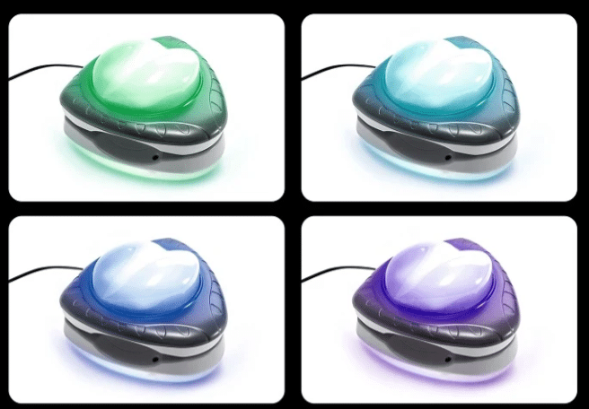 ⁦מנורת לד צבעונית מגנטית הנצמדת לקירות הבריכה הביתית | מקט 28698| INTEX⁩ – תמונה ⁦3⁩