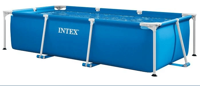 ⁦בריכת עמודים מלבנית כחולה | 260X160X65 סמ| מקט 28271| INTEX⁩ – תמונה ⁦5⁩