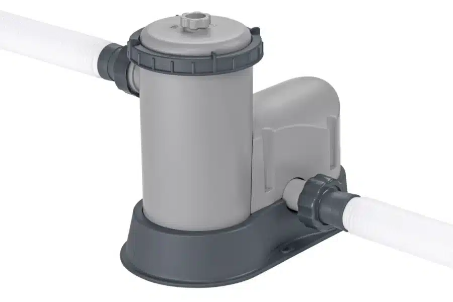 ⁦בריכה אובלית אולטרה + משאבת פילטר 1500 + סולם + כיסוי⁩ – תמונה ⁦9⁩