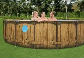 ⁦בריכה עגולה אולטרה + פילטר 1500+סולם+ כיסוי+חלונות -רטאן |549X122 ס"מ| מקט56977| BESTWAY⁩ – תמונה ⁦8⁩