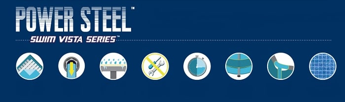 ⁦בריכה אובלית אולטרה + משאבת חול 800 גלון + חלונות + סולם + כיסוי⁩ – תמונה ⁦7⁩